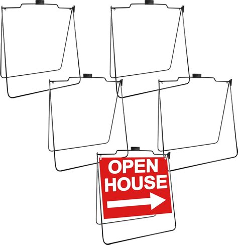 Therwen 5 Pack Open House Signs, Open House 